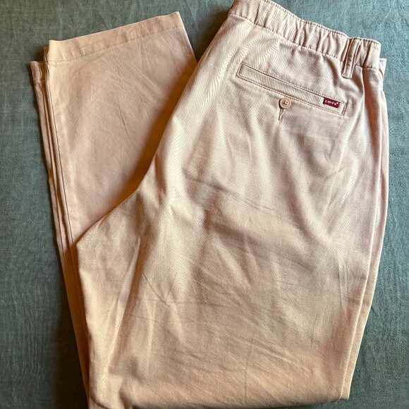 Men's Levi's XX Chino EZ Vacation Pink Size Large - Picture 1 of 5